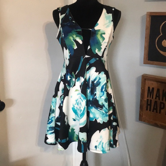 Color Swatch Dresses & Skirts - 5/$25 Color Swatch Brand Dress Watercolor Floral